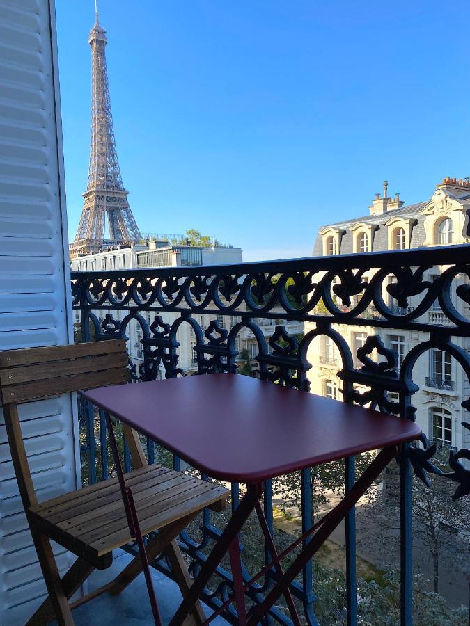 Outstanding 2 Bedrooms With A Terrific Eiffel Tower View ปารีส ภายนอก รูปภาพ